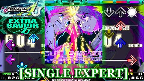 【DDR A3】 DUAL STRIKER [SINGLE EXPERT] 譜面確認＋Clap