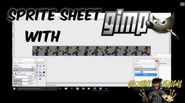 GIMP 2.8 How to Build A Sprite Sheet for  APP Game Builder Part 3