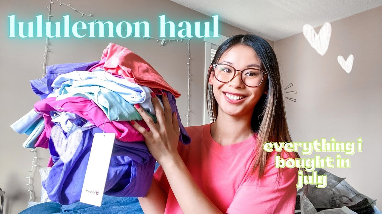 Lululemon Haul by a Lululemon Educator  Matching Align Sets, Accessories,  Shorts & More! 