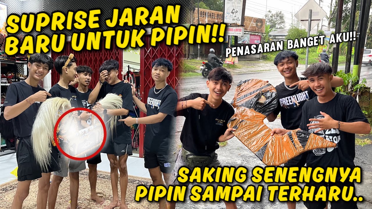 SURPRISE JARAN BARU BUAT PIPIN !! Inilah Reaksinya.