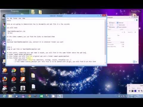 Easy android apk decompilation in few seconds