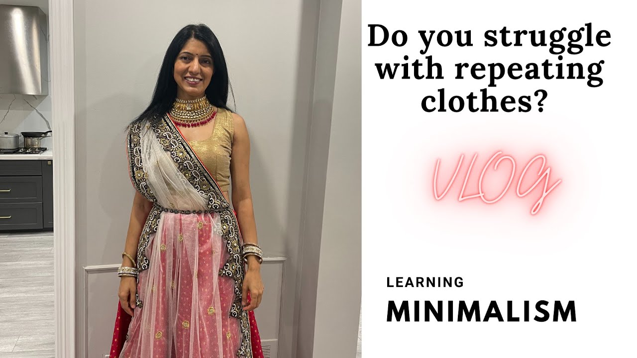 Do you struggle with repeating clothes?  Learning Minimalism, First step in becoming a minimalist
