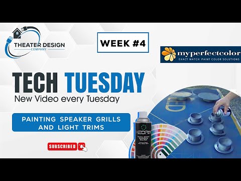 Painting Speaker grills and Light Trims - Tech Tuesday Week #4