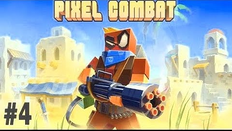Pixel combat.Gameplay Walkthrough part-4 new map opening (iOS Android)