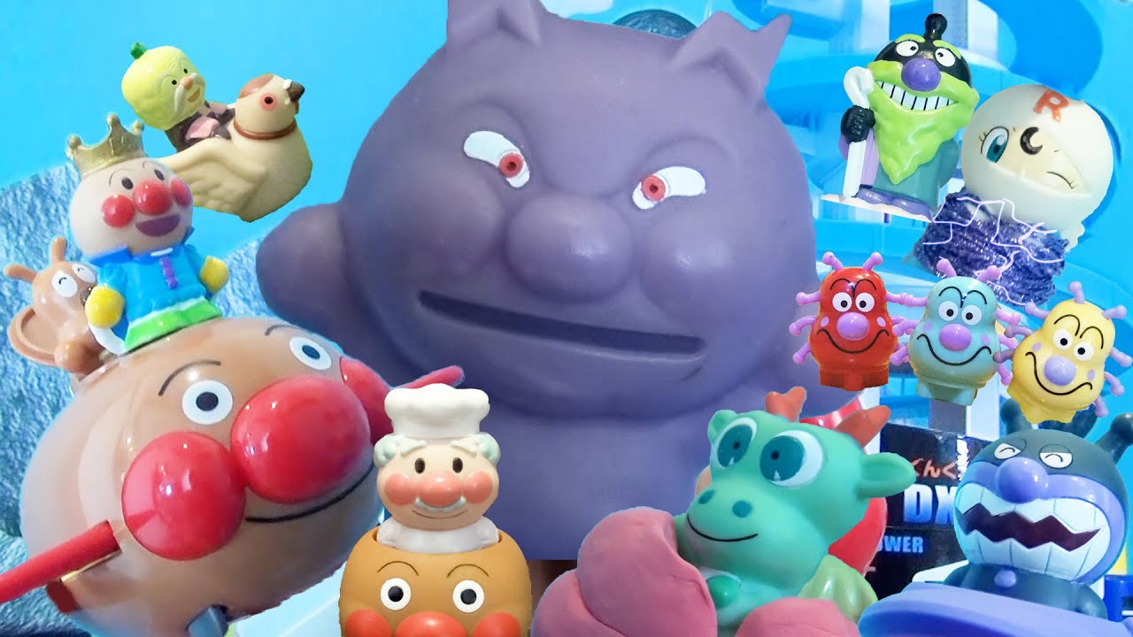 アンパンマン王国物語 伝説のグリーンドラゴン 第6章 アンパンマン王様とチーズがアンパンマン号に乗ってトミカタワーに到着！だけどバイキンせんにんの攻撃で！そして、新たに現れた敵はアマグモラ！？おもちゃ