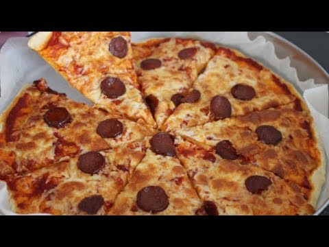 Ev Yapımı İtalyan Pizzası Tarifi - YouTube