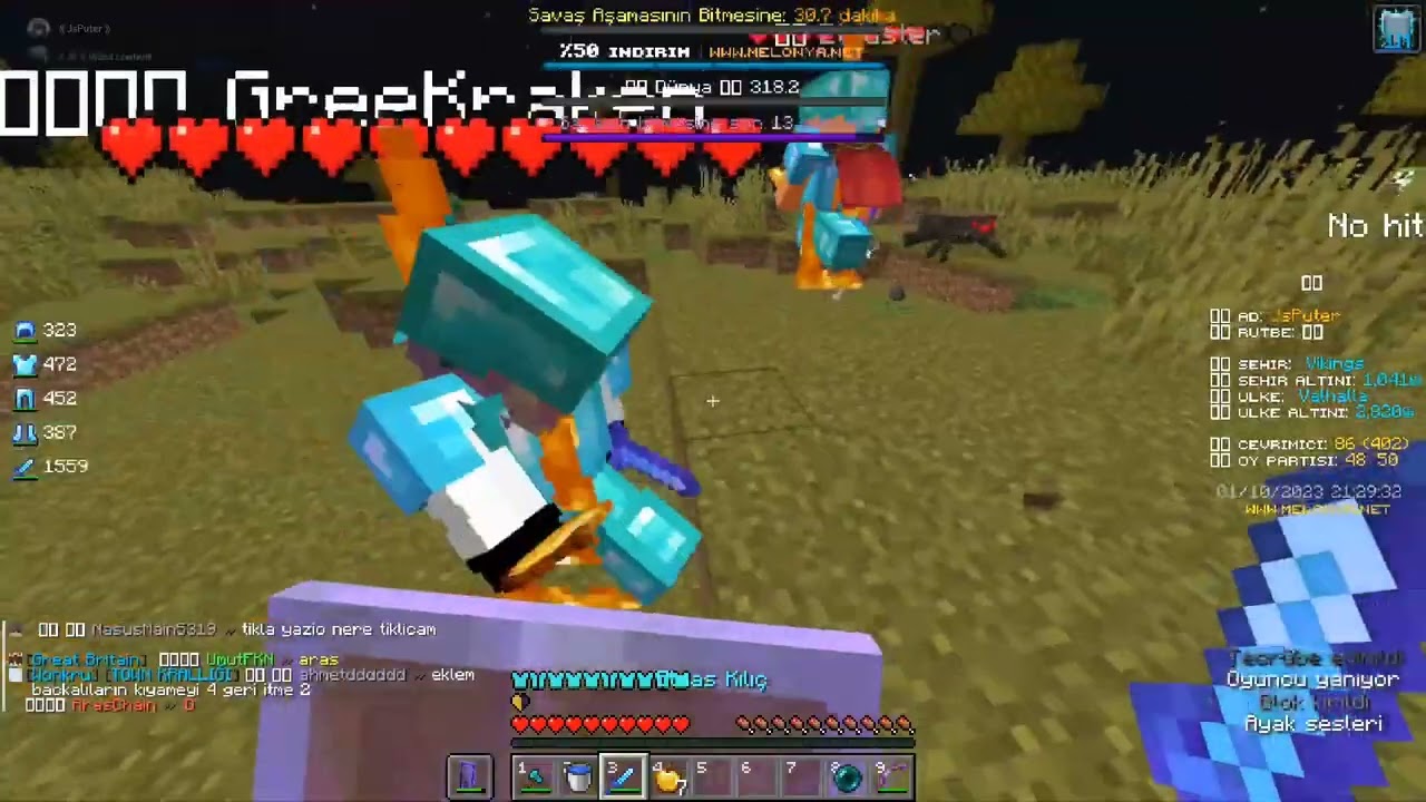 Büyük Britanya :D | Melonya Towny Hile Avı Part 1