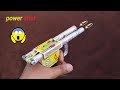 How to make paper gun from waste paper  | माचिस की बंदूक बनाना सीखो