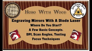 Engraving Mirrors With a Diode Laser