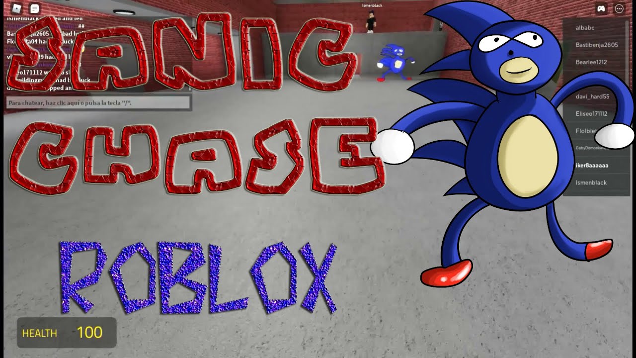 DONDE STARA Sanic Chase ROBLOX YouTube 