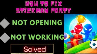 How To Fix Stickman Party App Not Working | Stickman Party Not Open Problem | FING 24 screenshot 5