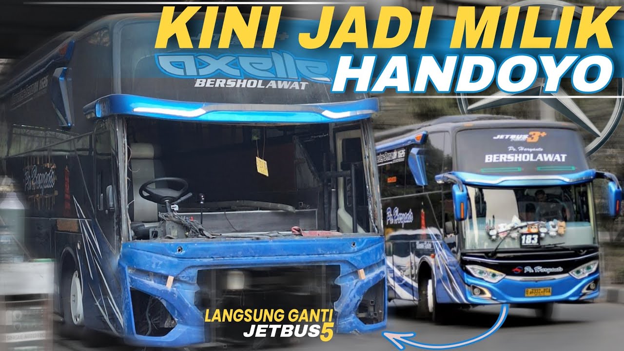 PADAHAL MASIH MULUS LOH ! DIBELI HANDOYO LANGSUNG DIROMBAK JETBUS 5❗️Unit Ex Haryanto Hm 183