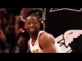 LeBron James no look pass to Dwyane Wade LOOK AT WADE&#39;s REACTION