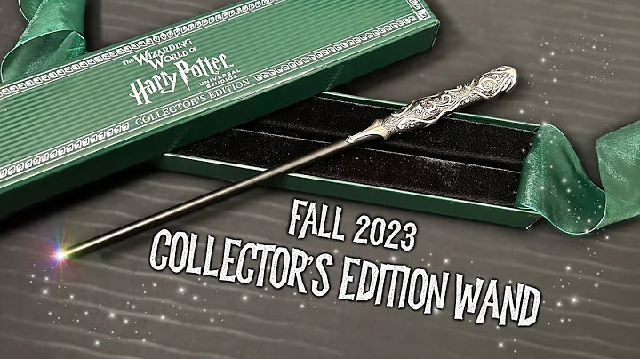 Unveiling the Stunning Collector's Edition Wand!