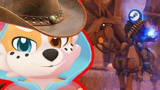 THIS GAME HAS ROBOT COWBOYS AND I'M ALL FOR IT! | VTuber Plays FAR FAR WEST