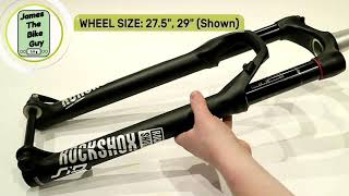 RockShox SID 120mm Fork Weight and Feature Review - YouTube