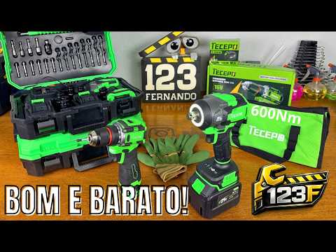 3 LANÇAMENTOS TECEPO! SERÁ QUE FICOU COMO PEDIMOS? CHAVE DE IMPACTO 600NM, PARAFUSADEIRA 45Nm e MAIS