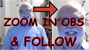 OBS Zoom In and Follow Effect...WOW! - EASILY CREATE GREAT TUTORIALS WITH OBS