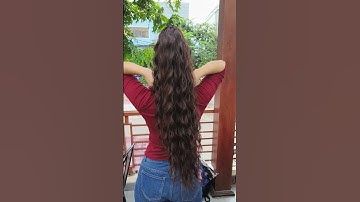 Ngoặm tóc giả xù đũa dài 80cm #tocngoam