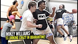 Mikey Williams Is Looking INSANE In Quarantine!! Shows Off IMPROVED Game in Secret R2bball Workout!