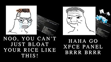 Installing my i3 + XFCE setup on Void Linux ( RICE IT TO THE LIMIT )