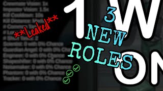 AMONG US 3 NEW ROLES *LEAKED*