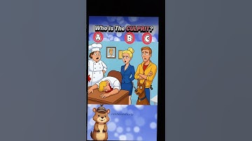 who is the culprit #riddlejourney #funny #commonsenseriddles #animated #quiz #riddles