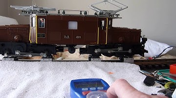 LGB 23406 Massoth Auto Uncoupler and volume control switch added.