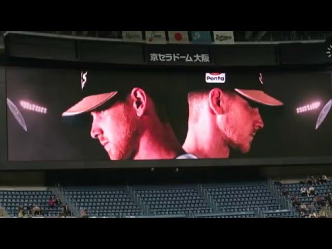 160403　オリックス・バファローズ　スタメンビジョン映像　ディクソン
