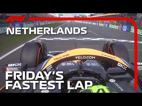 Lando Norris' Fastest Lap In FP2! | 2023 Dutch Grand Prix