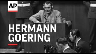 Hermann Goering - 1946 | Movietone Moment | 15 October 2021