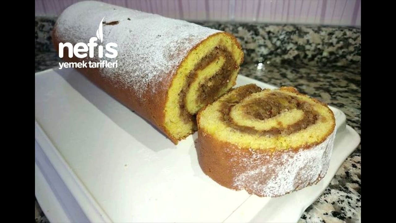 Elmalı Rulo Kek Tarifi