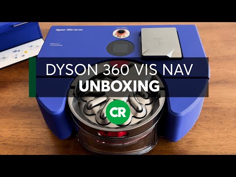 Dyson 360 Vis Nav Unboxing | Consumer Reports