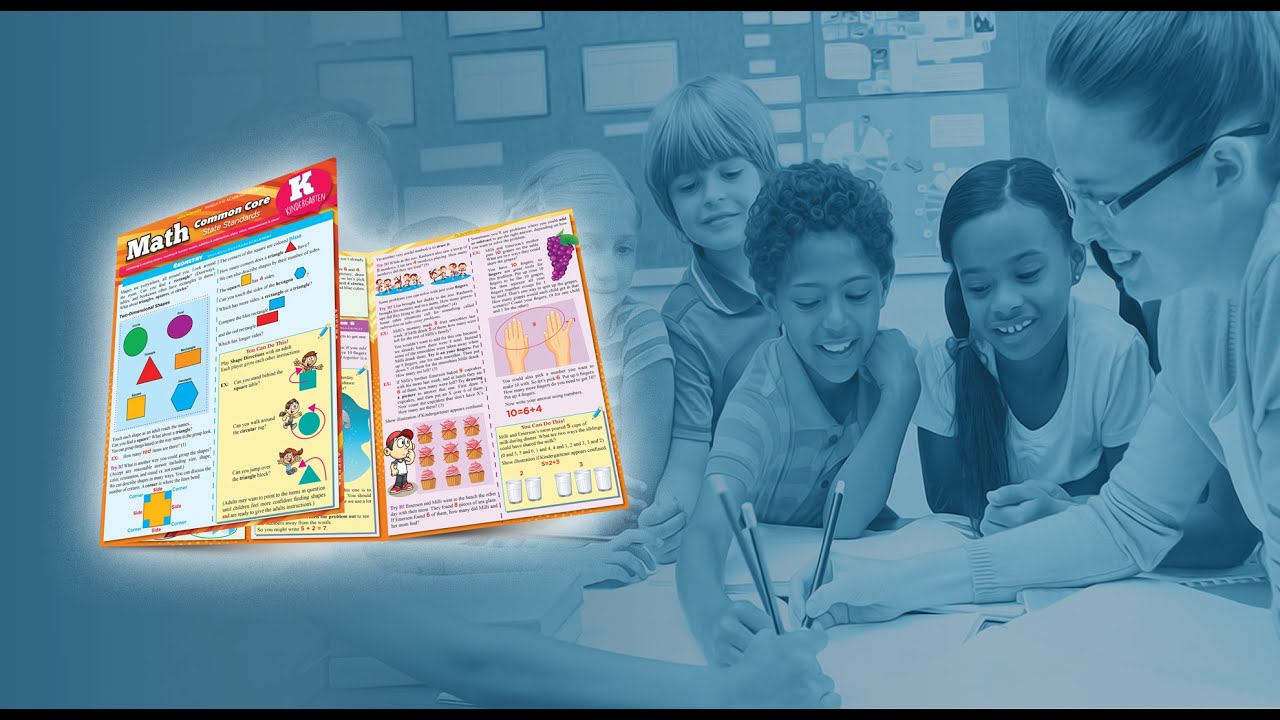 QuickStudy | Math: Common Core for Kindergarten Laminated Study Guide ...