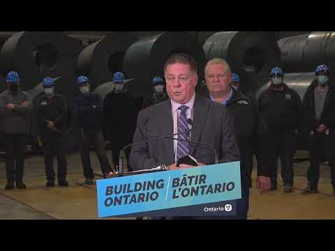 Premier Ford makes an announcement in Sault Ste. Marie | April 8