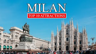 Milan TOP 10 attractions | TOP 10 Things to do in Milan | Italy (ENG)