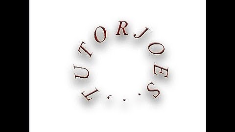 Photoshop Tutorial - Shape Text Animation In Photoshop CS6 In Telugu