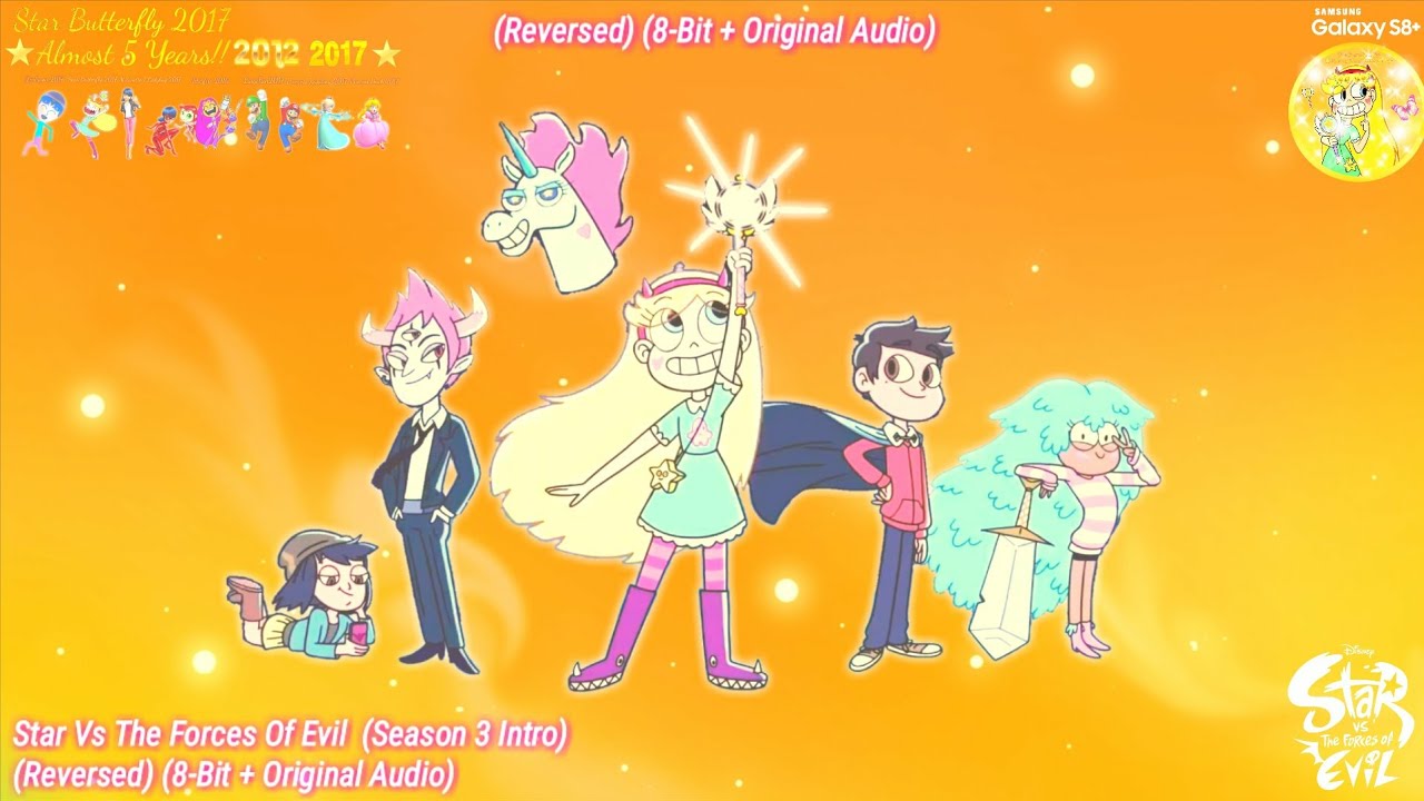 Star Vs The Forces Of Evil (Season 3 Intro) (Reversed) (8-Bit ...