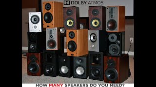 How Many Speakers Do You Need for Proper Dolby Atmos Playback?