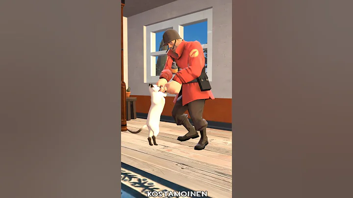 Soldier and Cupcake [SFM] #shorts