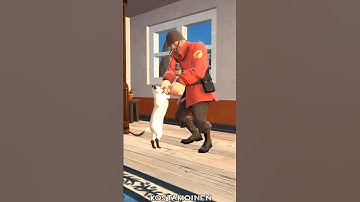 Soldier and Cupcake [SFM] #shorts
