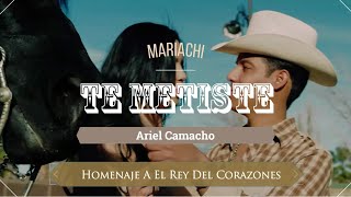 Te Metiste - Ariel Camacho (Mariachi) 2021