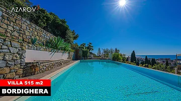 🔆 Villa for sale in Bordighera 515 m2