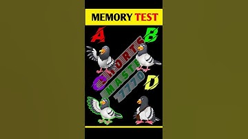 memory Test for iq test and puzzle game #shorts #trendig #virlshorts