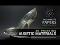 3D Printing Auxetic Materials | Two Minute Papers #96