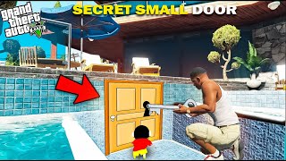 GTA 5 : Franklin Find Secret Bunker Near Franklin's Swimming Pool in GTA 5 in Telugu - Part 2