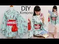 DIY Easy Kimono/Yukata with Easy Pattern | DIY Cosplay Costume | Designed by me