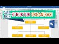 Cara Membuat Struktur Organisasi di Word | Buat Bagan Mudah dan Simpel Mp3 Song