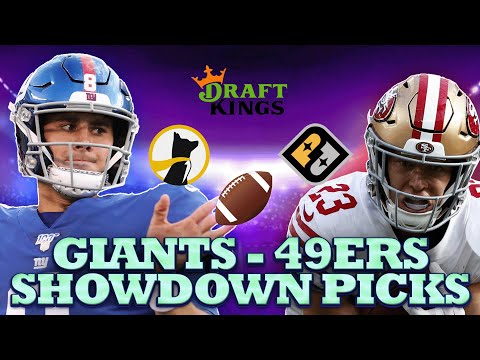 draftkings showdown picks