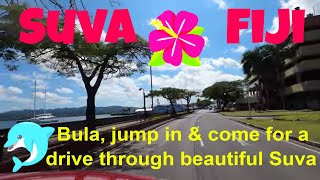 SUVA FIJI  Driving SUVA CITY, the capital of Fiji  #fiji #suva #fijiislands